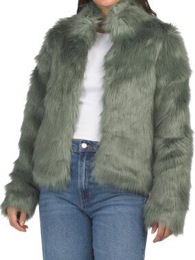 UNREAL FUR Faux Fur Delish Jacket
